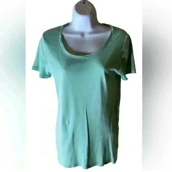 Merona Ultimate T-Shirt Women's Medium Short Sleeves Top - Picture 3 of 6